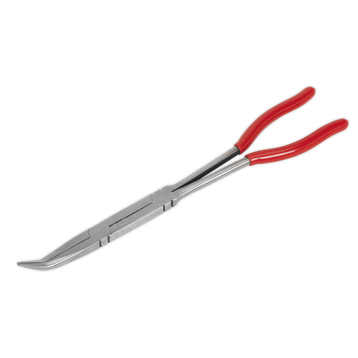 Sealey AK8592 Needle Nose Pliers 45° Double Joint Long Reach 335mm - AK8592 - Sealey Tools UK - Trade Counter Direct