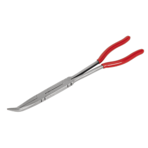 Sealey AK8592 Needle Nose Pliers 45° Double Joint Long Reach 335mm - AK8592 - Sealey Tools UK - Trade Counter Direct