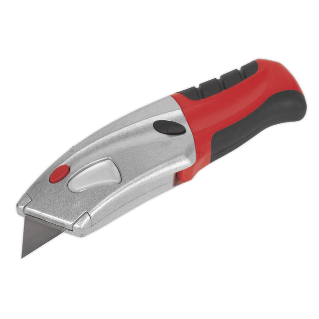 Sealey AK8603 Retractable Utility Knife Quick Change Blade - AK8603 - Sealey Tools UK - Trade Counter Direct