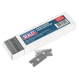 Sealey AK867B100 Razor Scraper Blade Pack of 100 - AK867B100 - Sealey Tools UK - Trade Counter Direct