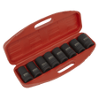 Sealey AK888M Impact Socket Set 8pc Deep 1"Sq Drive - Metric - AK888M - Sealey Tools UK - Trade Counter Direct