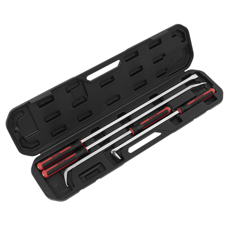 Sealey AK9100 Pry Bar Set 4pc Heavy - Duty with Hammer Cap - AK9100 - Sealey Tools UK - Trade Counter Direct