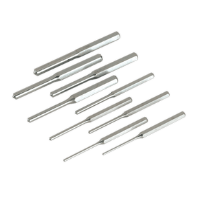 Sealey AK9109 Roll Pin Punch Set 9pc 1/8 - 1/2" - Imperial - AK9109 - Sealey Tools UK - Trade Counter Direct