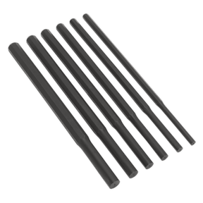 Sealey AK91226 Parallel Pin Punch Set 6pc Heavy - Duty Metric - AK91226 - Sealey Tools UK - Trade Counter Direct