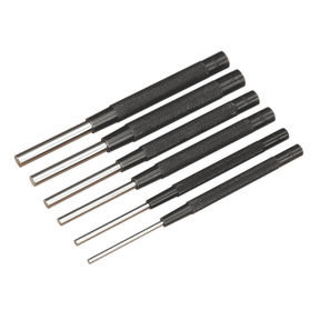 Sealey AK9123 Parallel Pin Punch Set 6pc - AK9123 - Sealey Tools UK - Trade Counter Direct
