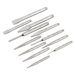 Sealey AK9129 Punch & Chisel Set 12pc - AK9129 - Sealey Tools UK - Trade Counter Direct
