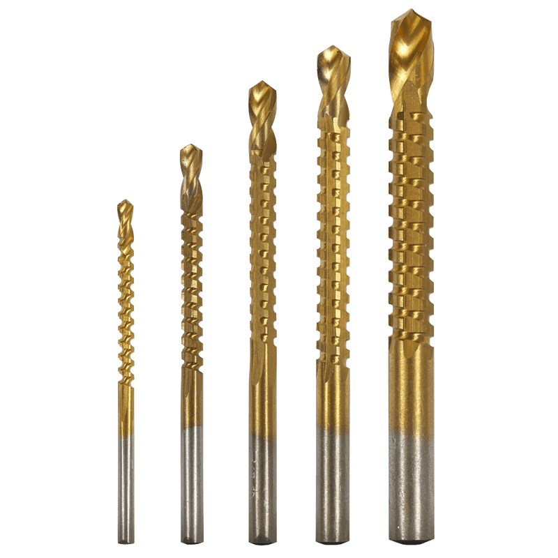 Sealey AK9189 Drill Saw Bit Set 5pc - AK9189 - Sealey Tools UK - Trade Counter Direct