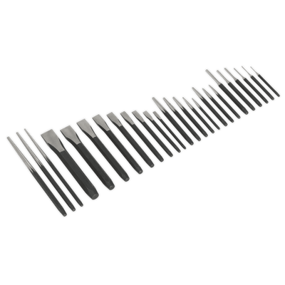 Sealey AK9298 Punch & Chisel Set 26pc - AK9298 - Sealey Tools UK - Trade Counter Direct
