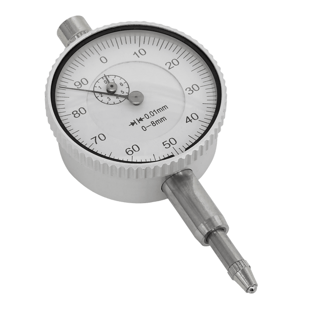 Sealey AK9634M Dial Gauge Metric 8mm Deflection - AK9634M - Sealey Tools UK - Trade Counter Direct