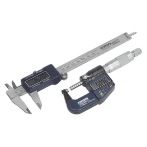 Sealey AK9637D Digital Measuring Set 2pc - AK9637D - Sealey Tools UK - Trade Counter Direct