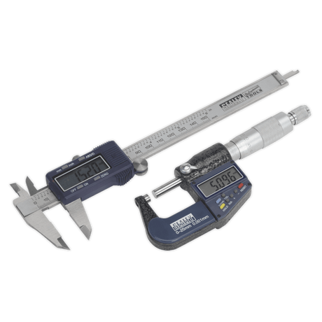 Sealey AK9637D Digital Measuring Set 2pc - AK9637D - Sealey Tools UK - Trade Counter Direct