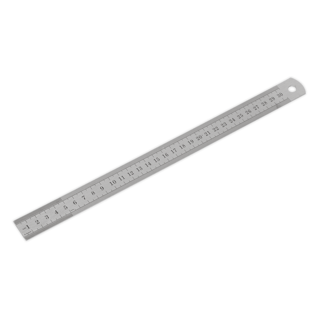 Sealey AK9641 Steel Rule 300mm/12" - AK9641 - Sealey Tools UK - Trade Counter Direct