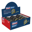 Sealey AK98912 Rubber Tape Measure 5m(16ft) x 19mm Metric/Imperial Display Box of 12 - AK98912 - Sealey Tools UK - Trade Counter Direct