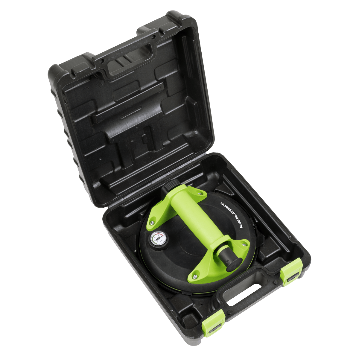 Sealey AK9894 Heavy Lift Suction Cup with Vacuum Grip Pressure Gauge - AK9894 - Sealey Tools UK - Trade Counter Direct