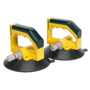 Sealey AK98943 Vacuum Suction Cup 150mm - Pair - AK98943 - Sealey Tools UK - Trade Counter Direct