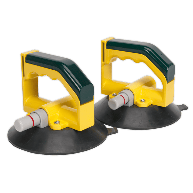 Sealey AK98943 Vacuum Suction Cup 150mm - Pair - AK98943 - Sealey Tools UK - Trade Counter Direct