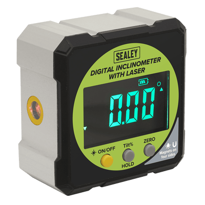 Sealey AK9991 Digital Inclinometer with Laser - AK9991 - Sealey Tools UK - Trade Counter Direct