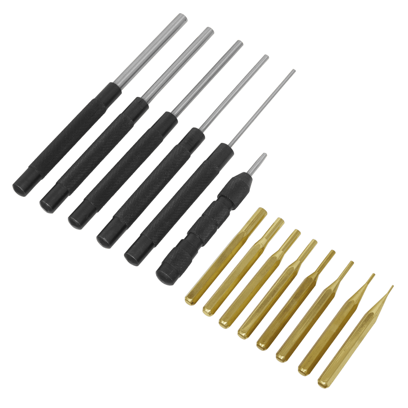 Sealey AKB14 All-Purpose Punch Set 14pc - AKB14 - Sealey Tools UK - Trade Counter Direct