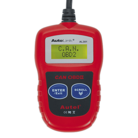 Sealey AL301 Autel EOBD Code Reader - AL301 - Sealey Tools UK - Trade Counter Direct