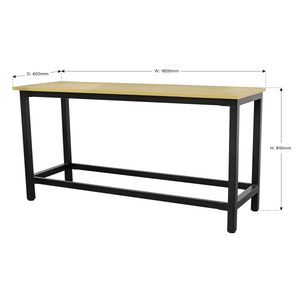 Sealey AP0618 Heavy-Duty Steel Workbench with 25mm MDF Top 1.8m - AP0618 - Sealey Tools UK - Trade Counter Direct