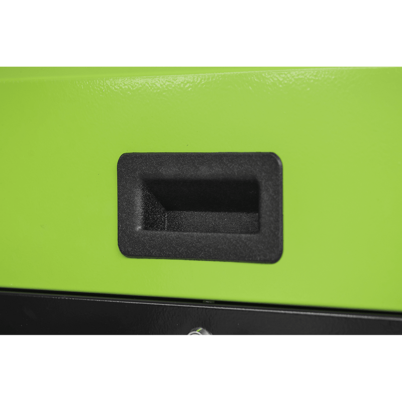 Sealey AP1080HVG Superline Pro® Topchest & Rollcab Combination 12 Drawer & 1 Door Cupboard - Green - AP1080HVG - Sealey Tools UK - Trade Counter Direct