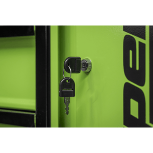 Sealey AP1080HVG Superline Pro® Topchest & Rollcab Combination 12 Drawer & 1 Door Cupboard - Green - AP1080HVG - Sealey Tools UK - Trade Counter Direct
