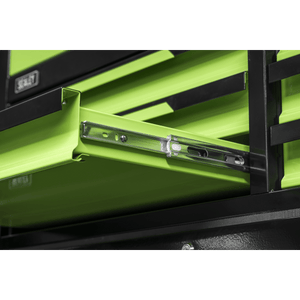 Sealey AP1080HVG Superline Pro® Topchest & Rollcab Combination 12 Drawer & 1 Door Cupboard - Green - AP1080HVG - Sealey Tools UK - Trade Counter Direct