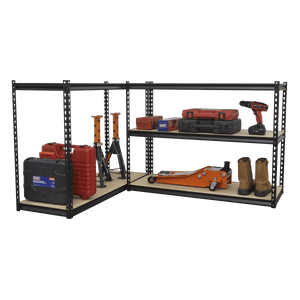 Sealey AP1200R Racking Unit with 5 Shelves 220kg Capacity Per Level - AP1200R - Sealey Tools UK - Trade Counter Direct