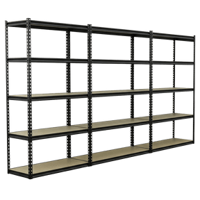 Sealey AP1200RCOMBO1 Racking Unit with 5 Shelves 220kg Capacity Per Level - Set of 3 - AP1200RCOMBO1 - Sealey Tools UK - Trade Counter Direct