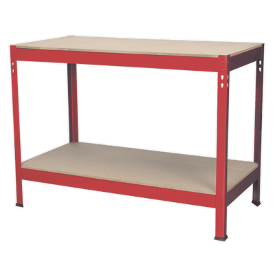 Sealey AP1210 Workbench 1.2m Steel Wooden Top - AP1210 - Sealey Tools UK - Trade Counter Direct