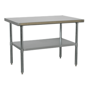 Sealey AP1248SS Stainless Steel Workbench 1.2m - AP1248SS - Sealey Tools UK - Trade Counter Direct