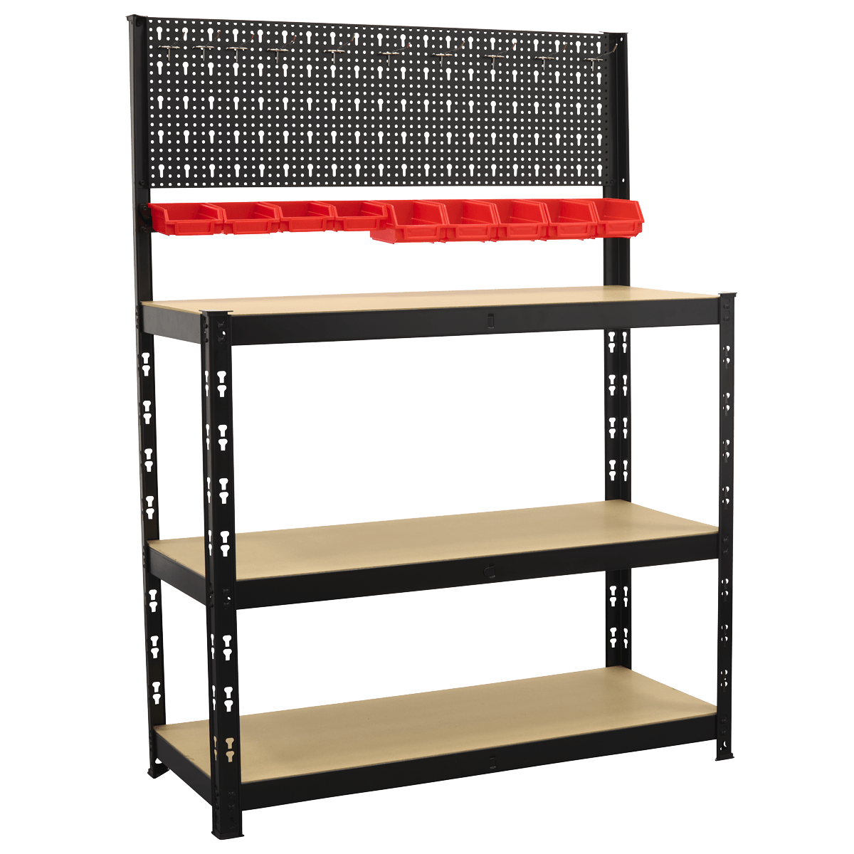 Sealey AP12601 Steel Workbench with Pegboard 1m - AP12601 - Sealey Tools UK - Trade Counter Direct