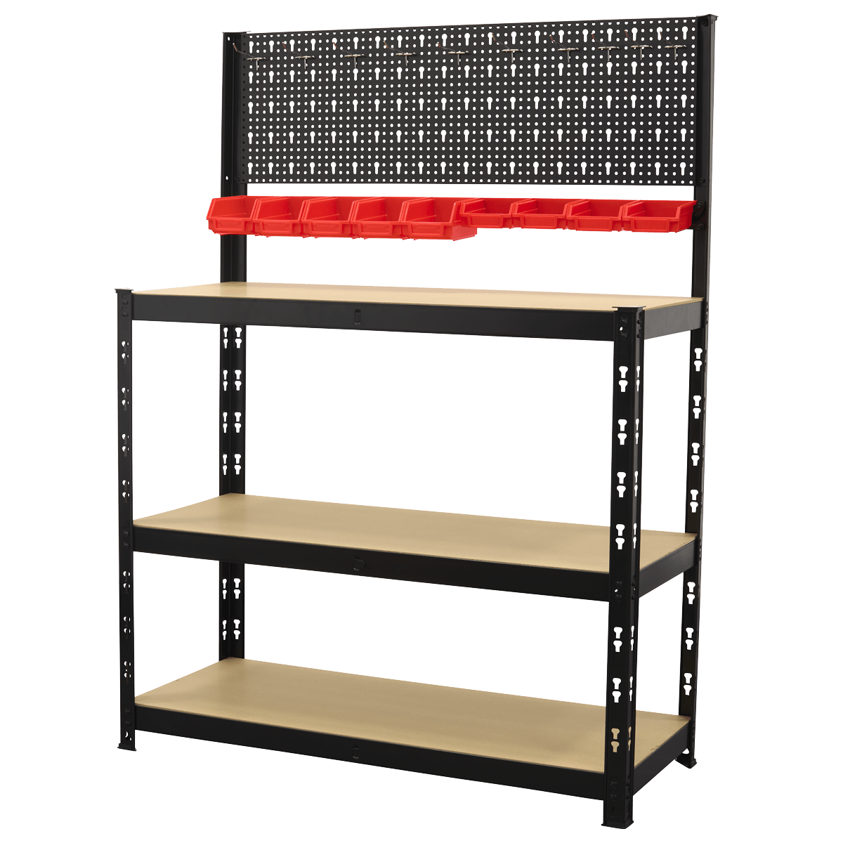 Sealey AP12601 Steel Workbench with Pegboard 1m - AP12601 - Sealey Tools UK - Trade Counter Direct