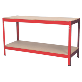 Sealey AP1535 Steel Workbench with Wooden Top 1.53m - AP1535 - Sealey Tools UK - Trade Counter Direct
