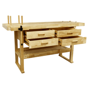 Sealey AP1640 Woodworking Bench with 4 Drawers - AP1640 - Sealey Tools UK - Trade Counter Direct