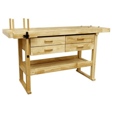 Sealey AP1640 Woodworking Bench with 4 Drawers - AP1640 - Sealey Tools UK - Trade Counter Direct