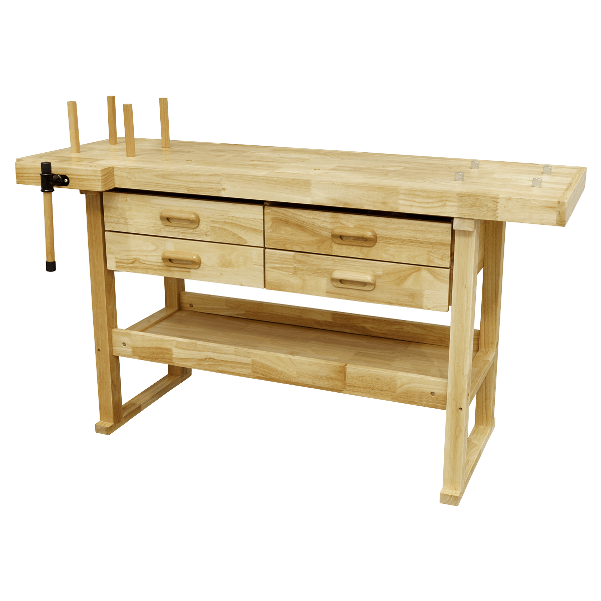 Sealey AP1640 Woodworking Bench with 4 Drawers - AP1640 - Sealey Tools UK - Trade Counter Direct