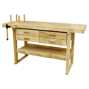 Sealey AP1640 Woodworking Bench with 4 Drawers - AP1640 - Sealey Tools UK - Trade Counter Direct