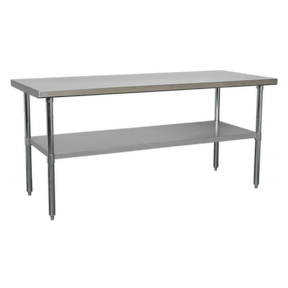 Sealey AP1872SS Stainless Steel Workbench 1.8m - AP1872SS - Sealey Tools UK - Trade Counter Direct