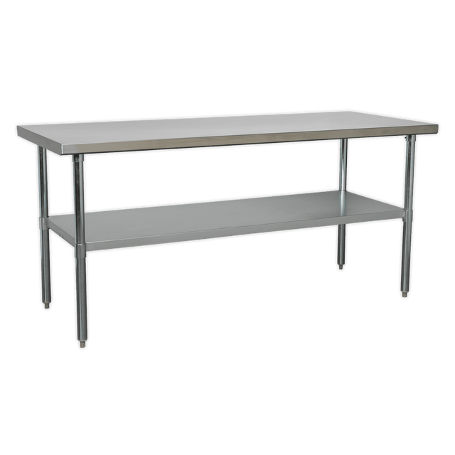 Sealey AP1872SS Stainless Steel Workbench 1.8m - AP1872SS - Sealey Tools UK - Trade Counter Direct