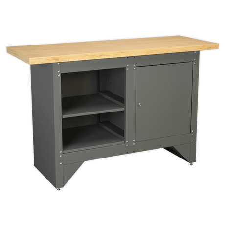 Sealey AP2010 Heavy-Duty Workbench with Cupboard - AP2010 - Sealey Tools UK - Trade Counter Direct