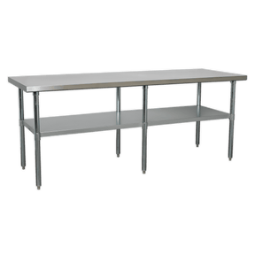 Sealey AP2184SS Stainless Steel Workbench 2.1m - AP2184SS - Sealey Tools UK - Trade Counter Direct