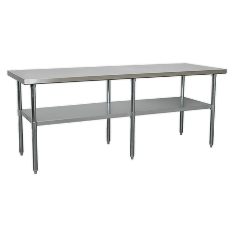 Sealey AP2184SS Stainless Steel Workbench 2.1m - AP2184SS - Sealey Tools UK - Trade Counter Direct