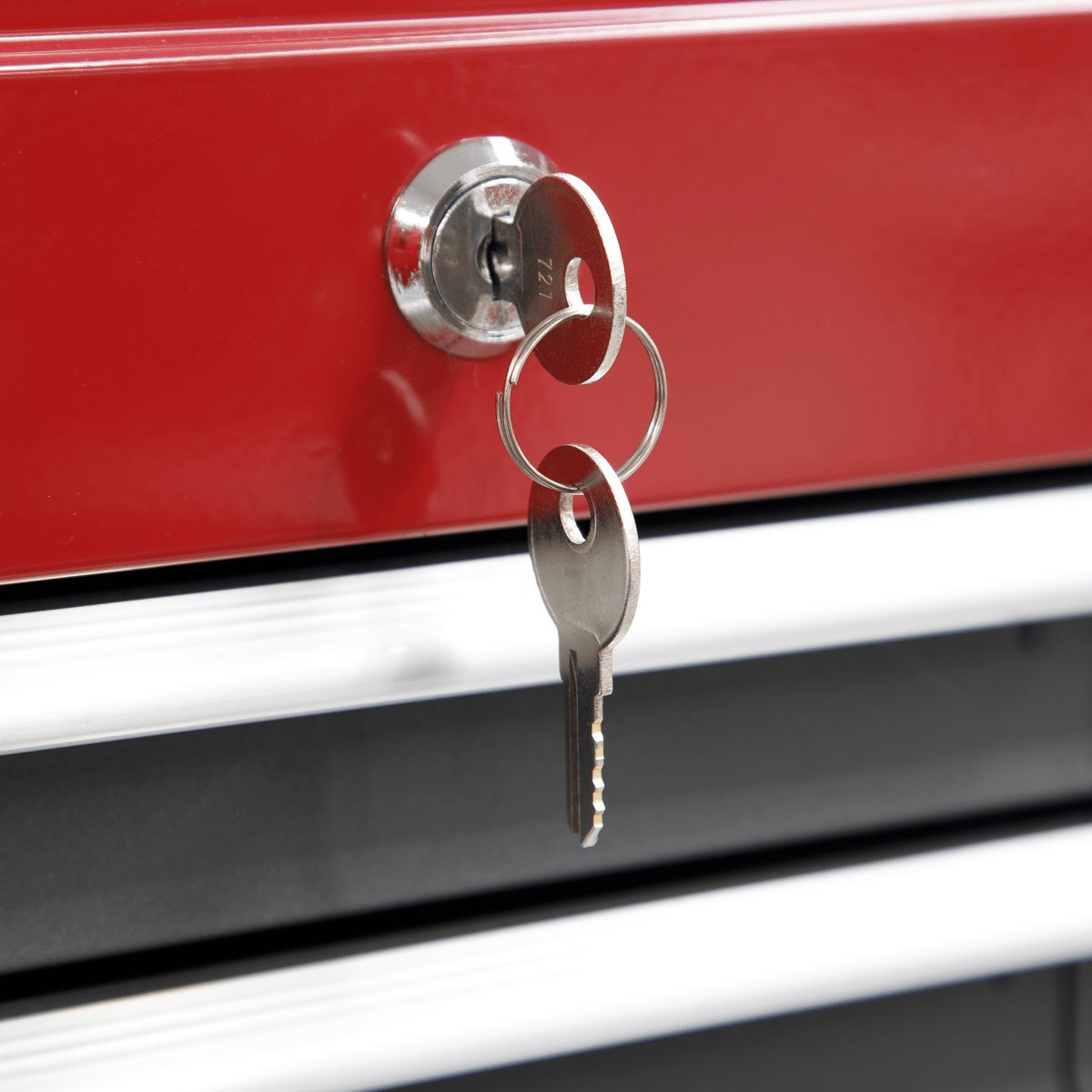 Sealey AP2201BB American PRO® Topchest 6 Drawer - Red/Grey - AP2201BB - Sealey Tools UK - Trade Counter Direct