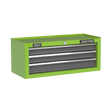 Sealey AP22309BBHV Mid - Box 3 Drawer with Ball - Bearing Slides - Green/Grey - AP22309BBHV - Sealey Tools UK - Trade Counter Direct