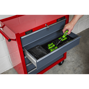 Sealey AP22505BB American PRO® Rollcab 5 Drawer - Red/Grey - AP22505BB - Sealey Tools UK - Trade Counter Direct