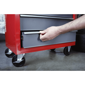 Sealey AP22505BB American PRO® Rollcab 5 Drawer - Red/Grey - AP22505BB - Sealey Tools UK - Trade Counter Direct