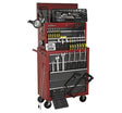Sealey AP2250BBCOMBO Topchest & Rollcab Combination 14 Drawer with Ball Bearing Runners - Red/Grey & 239pc Tool Kit - Combo Kits - SLY-16197 - Sealey Tools UK - Trade Counter Direct