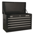 Sealey AP225B American PRO® Topchest 5 Drawer - Black - AP225B - Sealey Tools UK - Trade Counter Direct