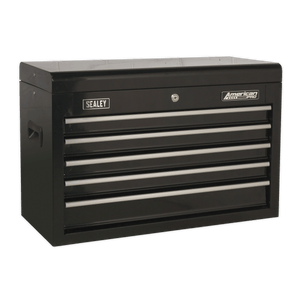 Sealey AP225B American PRO® Topchest 5 Drawer - Black - AP225B - Sealey Tools UK - Trade Counter Direct